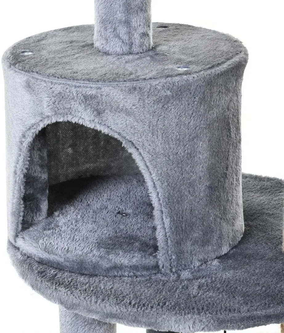 Ansamblu de joaca pentru pisici PawHut D30-274GY (Grey)