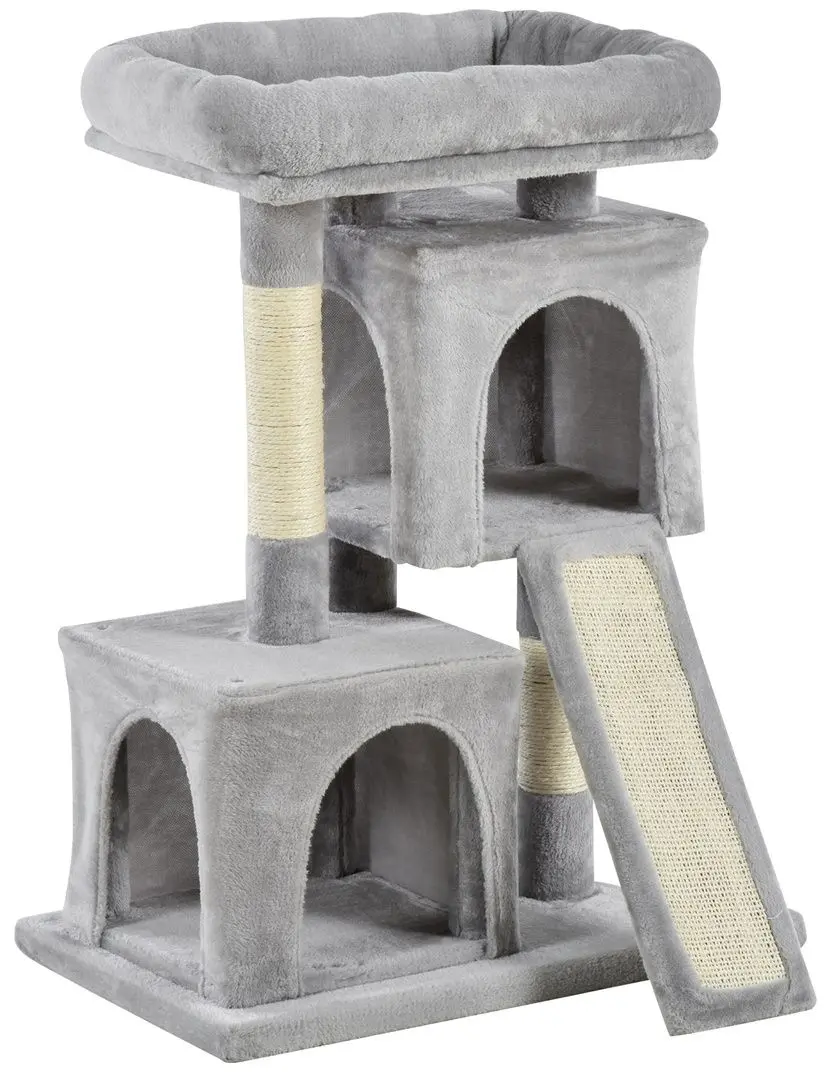 Ansamblu de joaca pentru pisici PawHut D30-286GY (Grey)