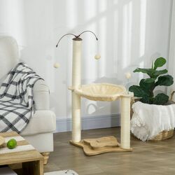 Ansamblu de joaca pentru pisici PawHut D30-586V00BG (Beige) Thumb