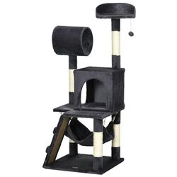 Ansamblu de joaca pentru pisici PawHut D30-613V00CG (Grey) Thumb