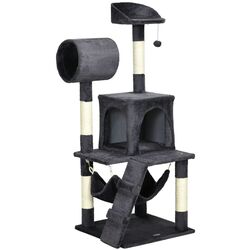 Ansamblu de joaca pentru pisici PawHut D30-613V00CG (Grey)