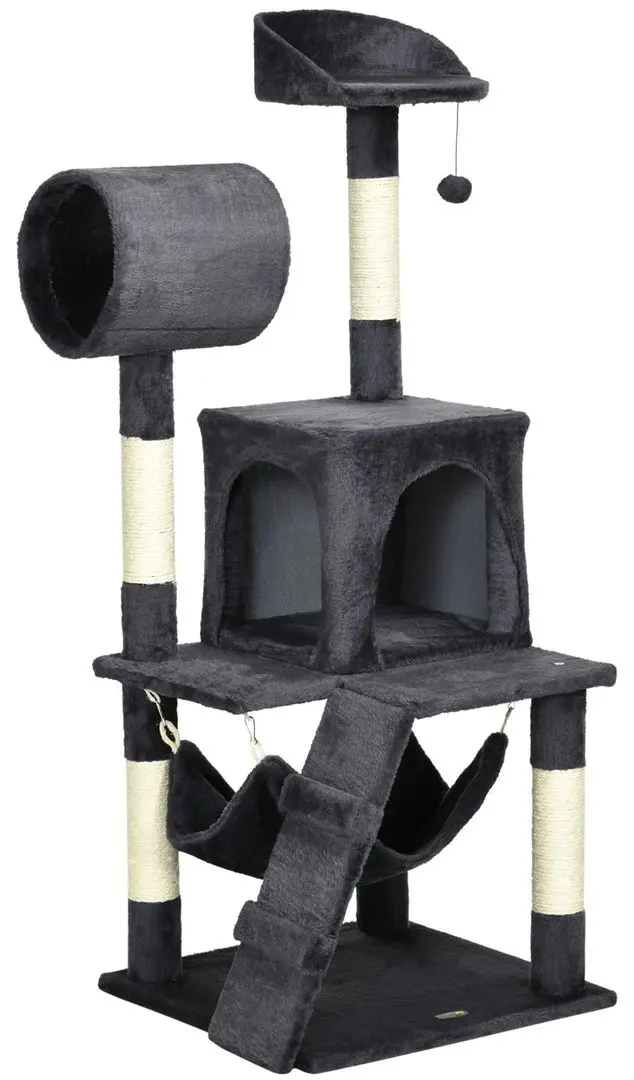 Ansamblu de joaca pentru pisici PawHut D30-613V00CG (Grey)