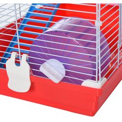 Cusca pentru hamsteri PawHut D51-161 (White/Red) Thumb