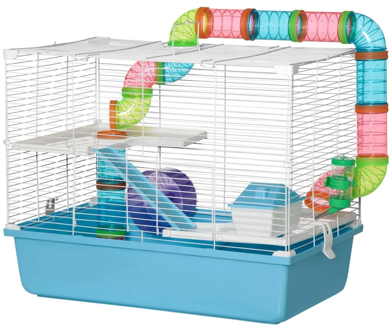 Клетка для хомяков PawHut D51-234LB (White/Blue)