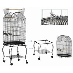 Клетка для птиц PawHut D10-024V01 (Black) Thumb