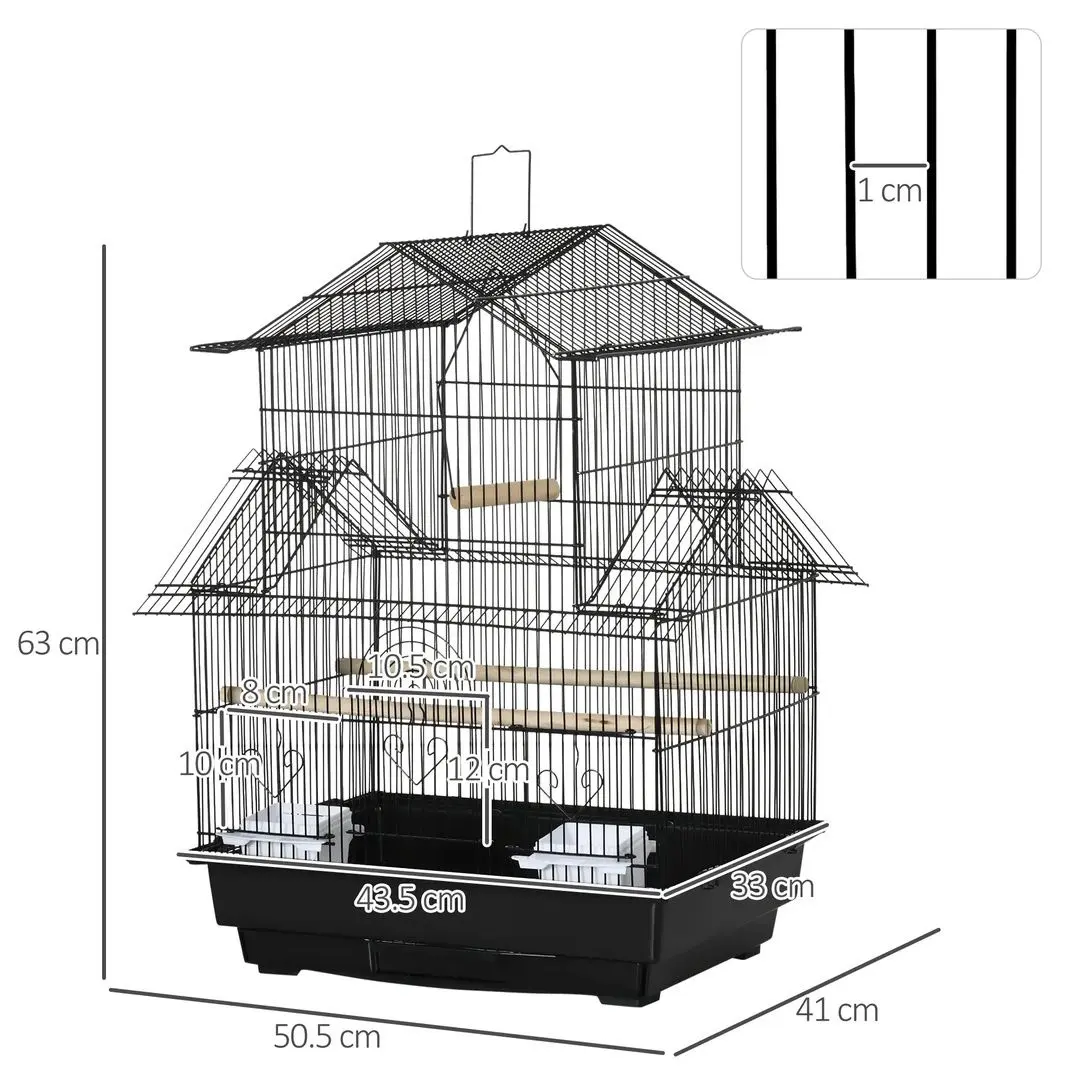 Клетка для птиц PawHut D10-062V01BK (Black) - 3
