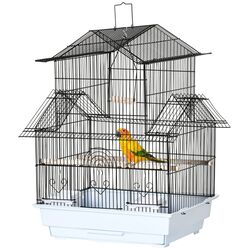 Cusca pentru pasari PawHut D10-062V01WT (Black/White) Thumb