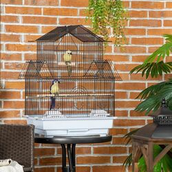 Cusca pentru pasari PawHut D10-062V01WT (Black/White) Thumb