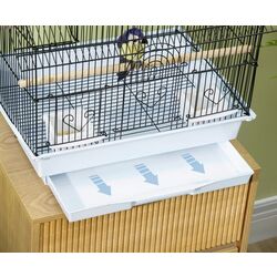 Cusca pentru pasari PawHut D10-062V01WT (Black/White) Thumb