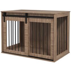 Cusca pentru caini PawHut D02-169V02WN (Brown) Thumb