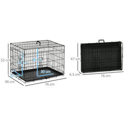 Cusca pentru animale PawHut D00-022 (Black) Thumb