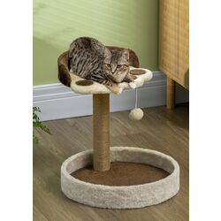 Pat zgarietor PawHut D30-603V00BN (Brown/Beige) Thumb