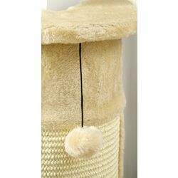 Zgarietor PawHut D30-700V00BG (Beige/White-Cream) Thumb