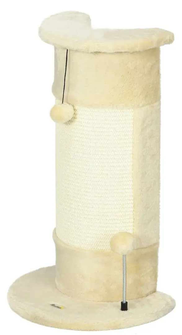 Zgarietor PawHut D30-700V00BG (Beige/White-Cream)