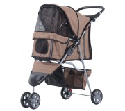 Коляска для собак PawHut D00-041CF (Brown/Black)