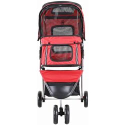 Коляска для собак PawHut D00-058RD (Red/Black) Thumb