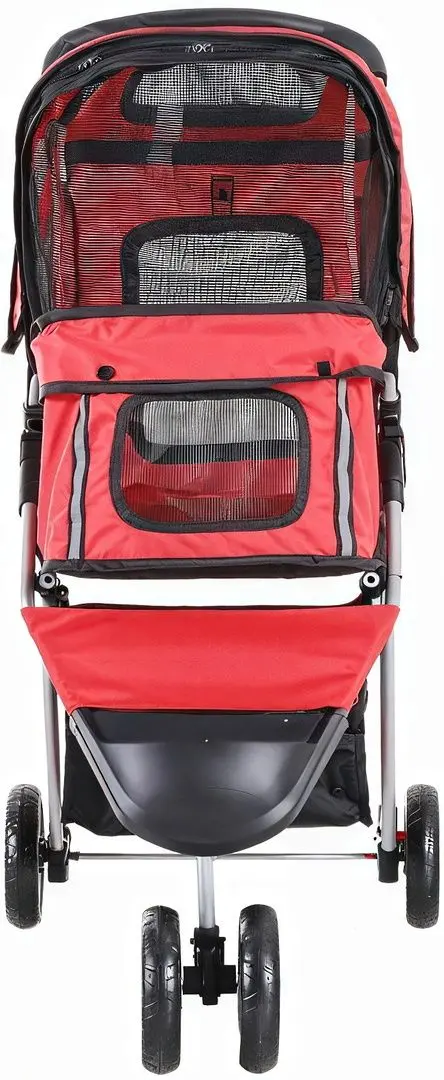 Коляска для собак PawHut D00-058RD (Red/Black) - 2