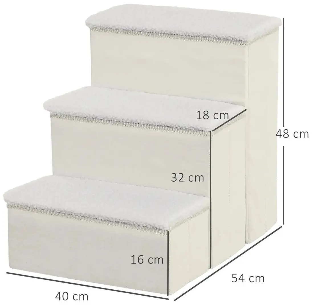 Лестница для собак PawHut D06-068WT (White)