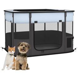 Manej pentru animale PawHut D06-217V01GY (Grey/Black) Thumb