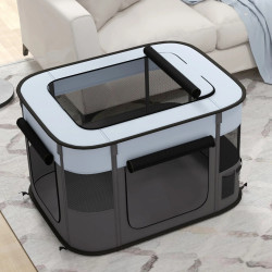 Manej pentru animale PawHut D06-217V01GY (Grey/Black) Thumb