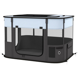 Манеж для животных PawHut D06-217V01GY (Grey/Black)