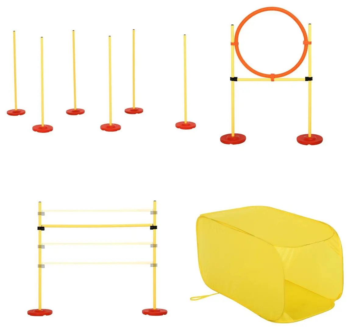 Набор Agility для дрессировки собак PawHut D07-024 (Yellow)