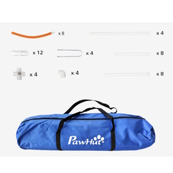 Set de antrenament pentru caini PawHut D07-042V00OG (Orange) Thumb