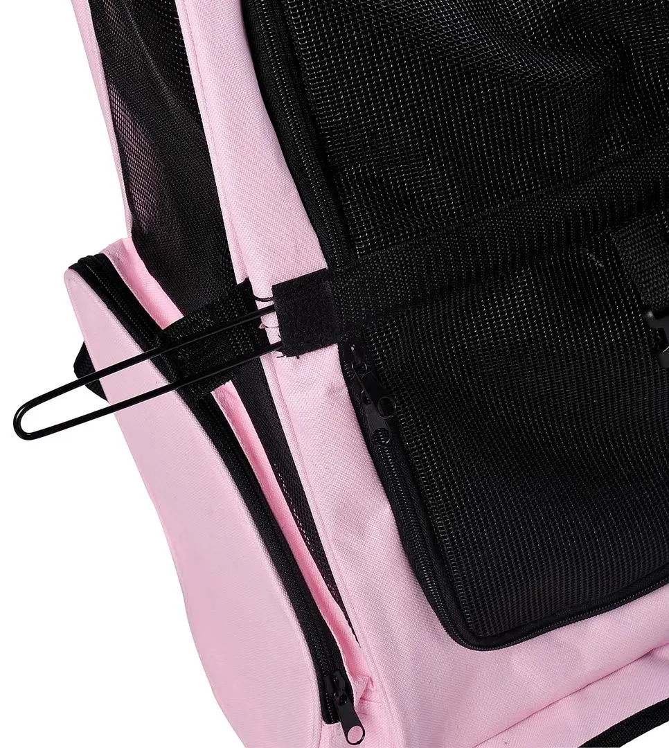 Carucior rucsac pentru animale PawHut D1-0080 (Pink)