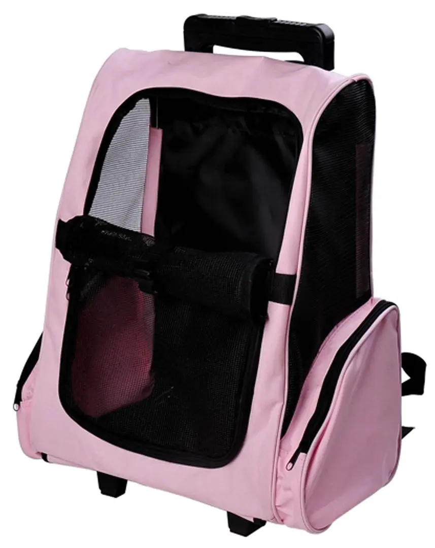 Carucior rucsac pentru animale PawHut D1-0080 (Pink)