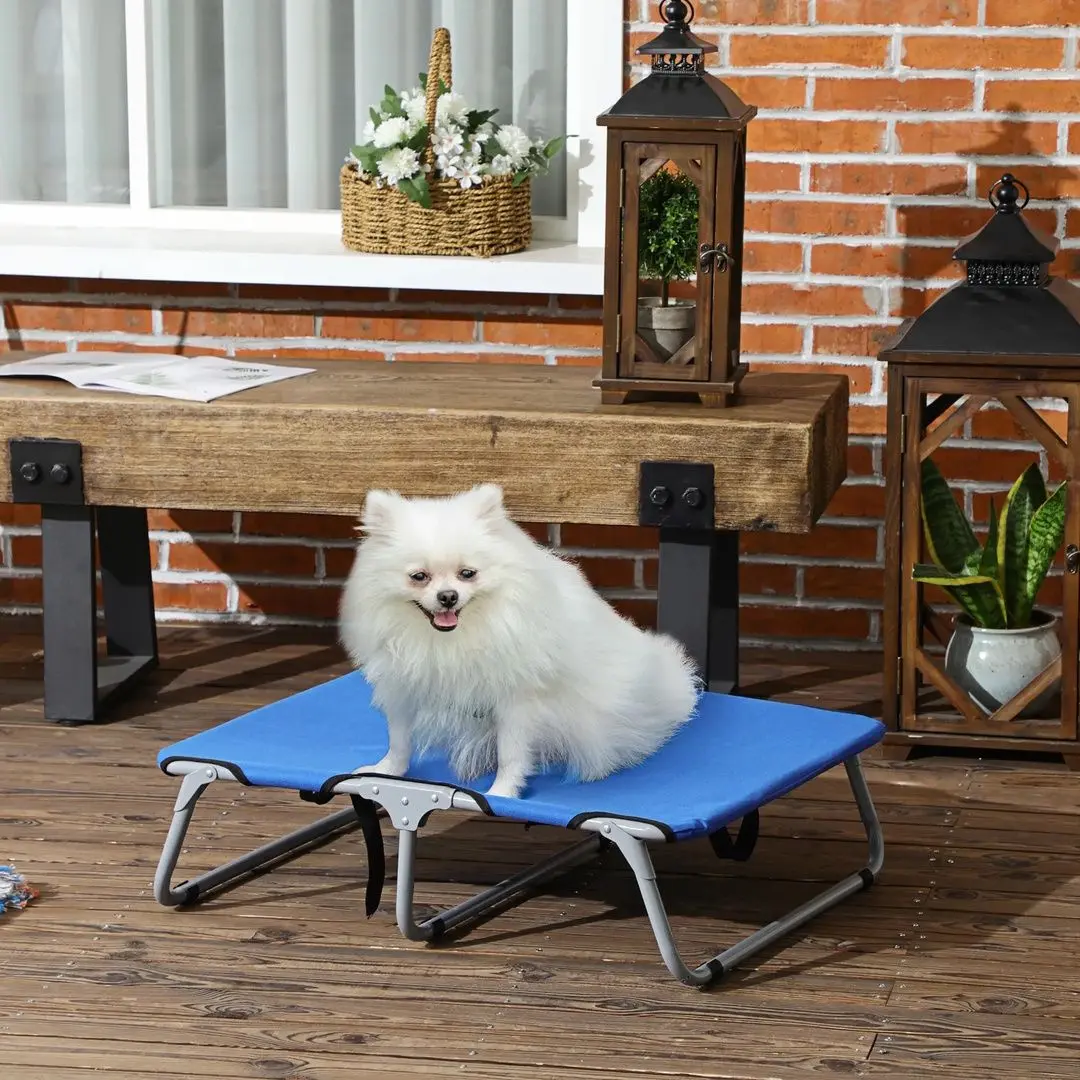 Sezlong-pat pentru animale PawHut D04-101BU (Blue)