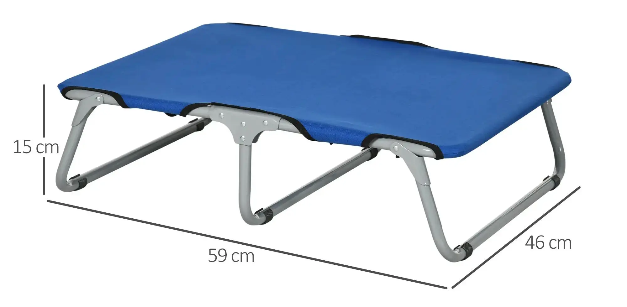 Sezlong-pat pentru animale PawHut D04-101BU (Blue)