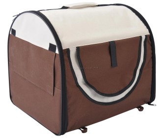 Geanta pentru transportarea animalelor PawHut D1-0101 (Brown/White)