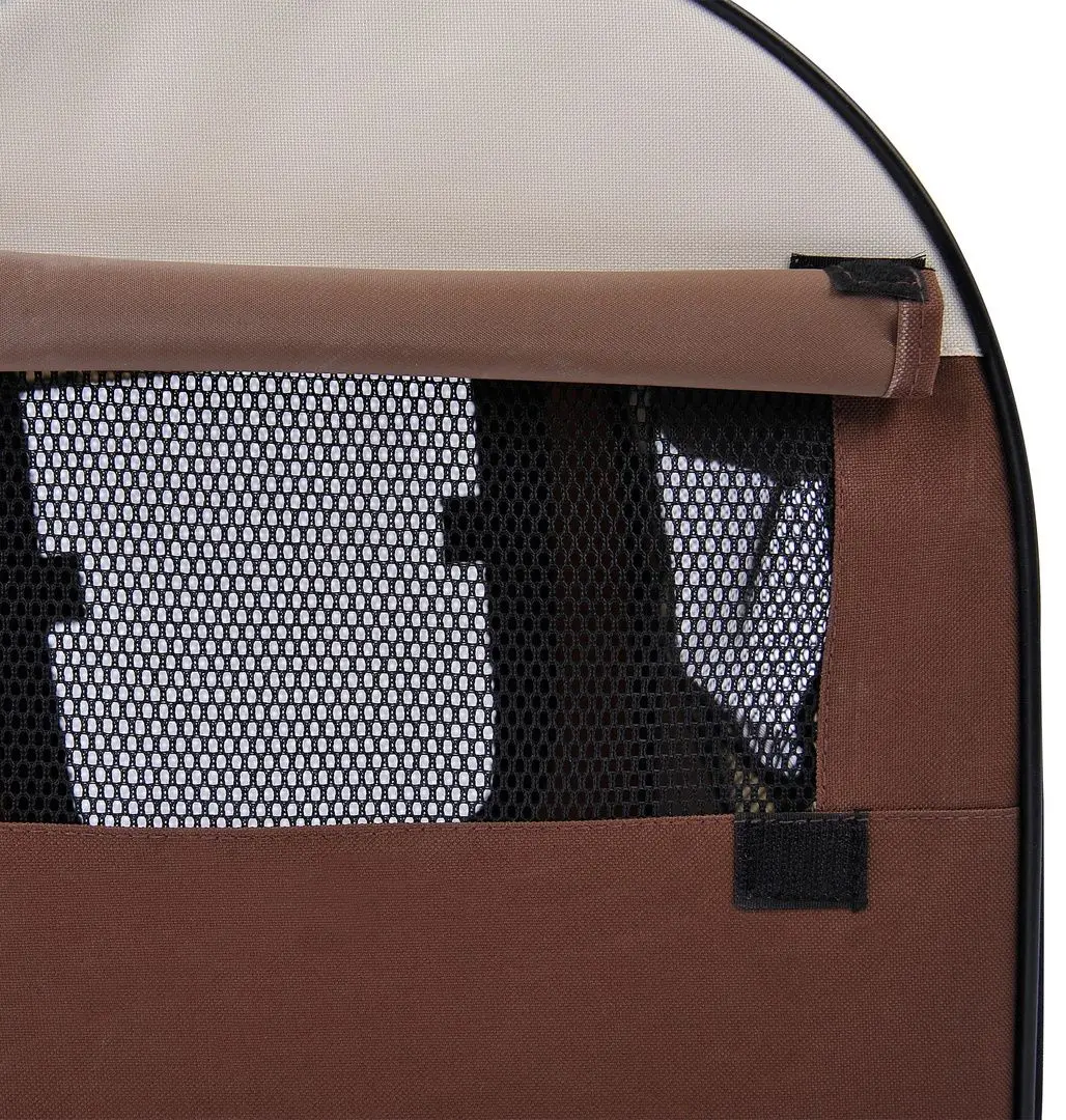 Geanta pentru transportarea animalelor PawHut D1-0101 (Brown/White)