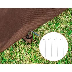 Geanta pentru transportarea animalelor PawHut D1-0101 (Brown/White) Thumb