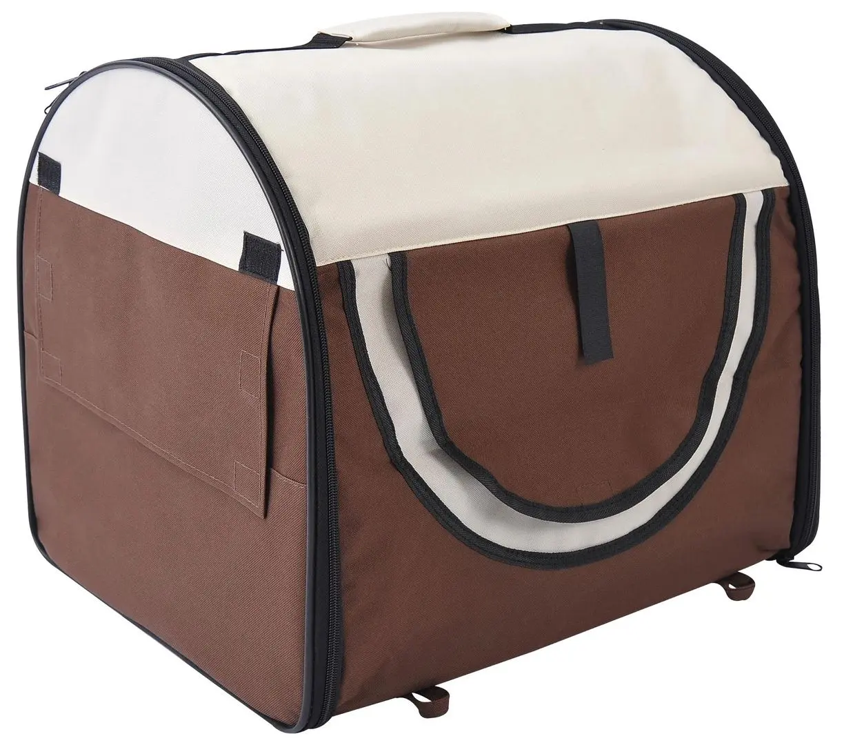Geanta pentru transportarea animalelor PawHut D1-0101 (Brown/White)