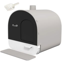 Туалет-домик для кошек PawHut D31-050V00LG (Grey)