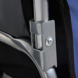 Remorca de bicicleta pentru animale PawHut D00-098BU (Blue/Grey) Thumb
