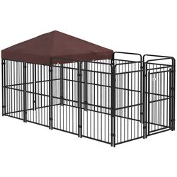 Загон для домашних животных PawHut D02-175V00BN (Black/Brown) Thumb