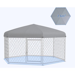 Загон для домашних животных PawHut D02-181V04SR (Silver/Grey) Thumb