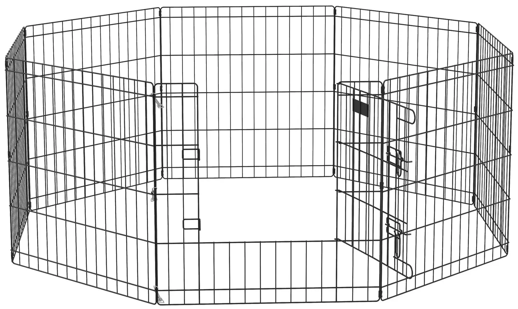 Tarc pentru animale de companie PawHut D06-019V01BK (Black)