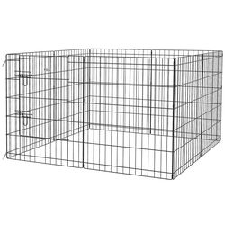 Загон для домашних животных PawHut D06-020V01BK (Black)