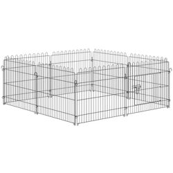 Загон для домашних животных PawHut D06-025 (Black) Thumb