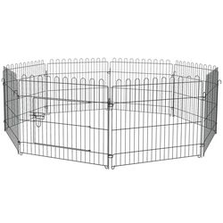 Загон для домашних животных PawHut D06-025 (Black)