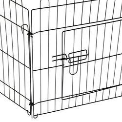 Загон для домашних животных PawHut D06-025 (Black) Thumb