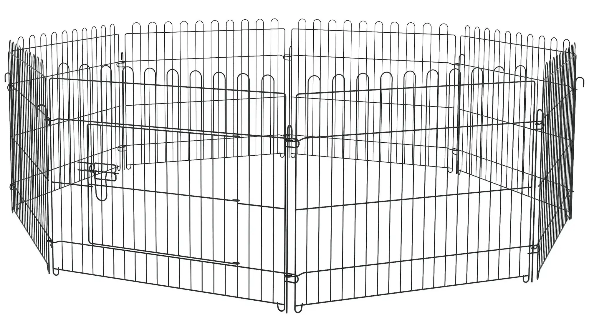 Загон для домашних животных PawHut D06-025 (Black)