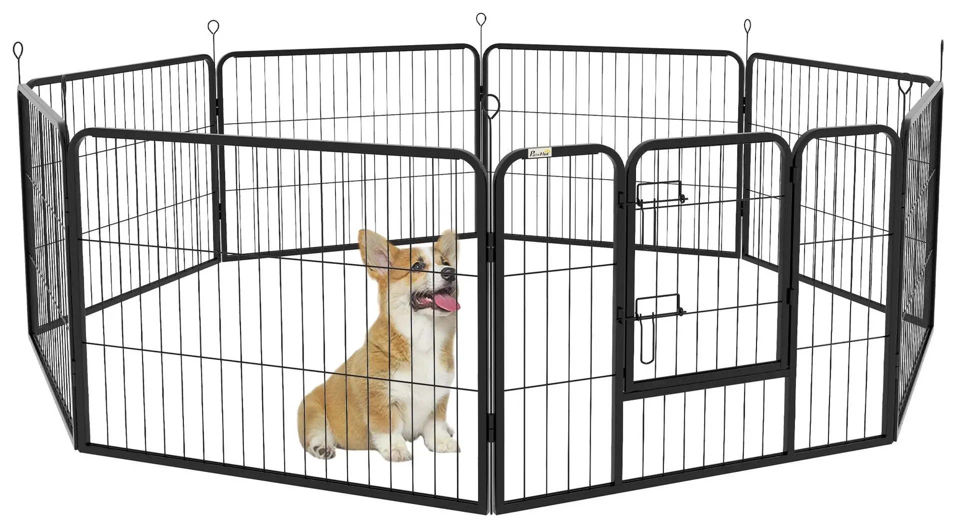 Загон для домашних животных PawHut D06-107V02BK (Black)