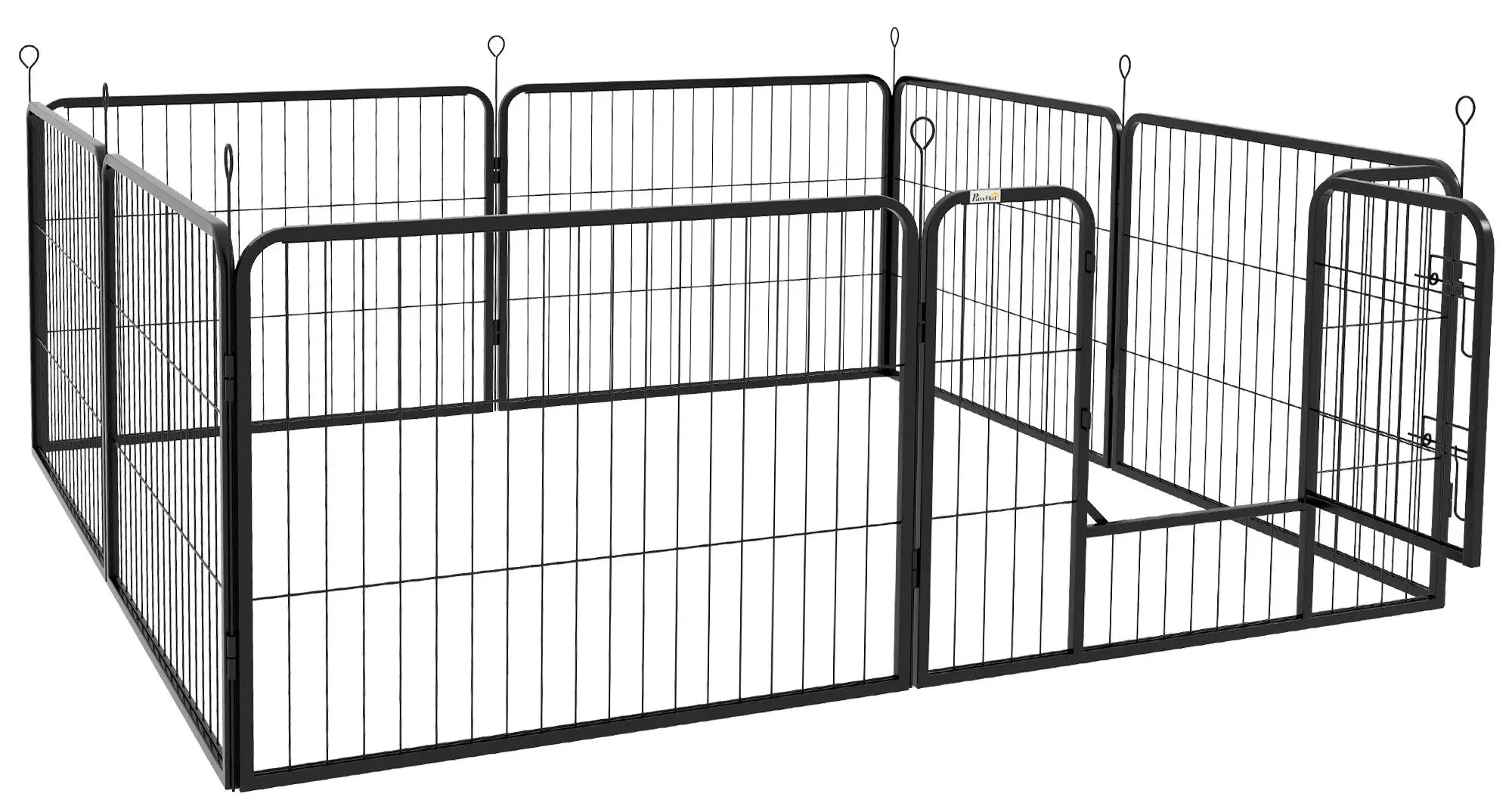 Загон для домашних животных PawHut D06-107V02BK (Black)