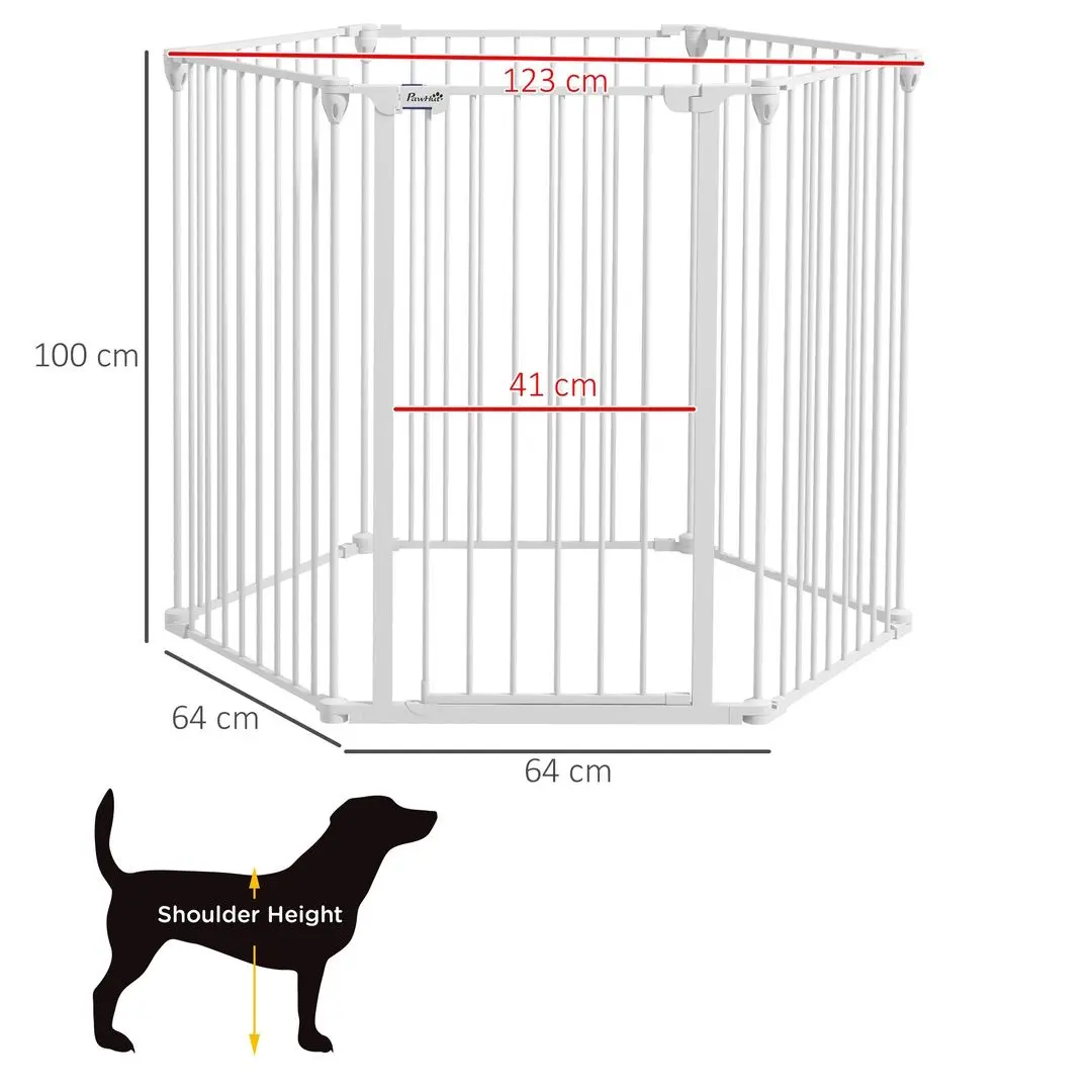 Загон для домашних животных PawHut D06-187V00WT (White)