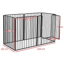 Tarc pentru animale de companie PawHut D06-203V00BK (Black) Thumb