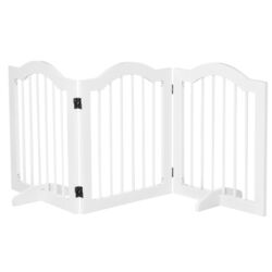 Bariera de protectie pentru animale PawHut D06-048V01WT (White) Thumb